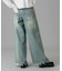 LOW RISE OVERDYED DENIM PANTS
