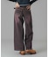 LOW RISE OVERDYED DENIM PANTS