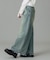 LOW RISE OVERDYED DENIM PANTS
