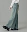 LOW RISE OVERDYED DENIM PANTS