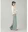 LOW RISE OVERDYED DENIM PANTS