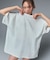 RHINESTONE STARDUST LOGO S/S TEE DRESS
