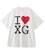 STENCIL I LOVE XG LOGO S/S BIG TEE DRESS