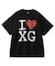 STENCIL I LOVE XG LOGO S/S BIG TEE DRESS