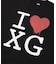 STENCIL I LOVE XG LOGO S/S BIG TEE DRESS