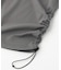 DRAWSTRING RAGLAN TEE DRESS