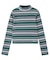 STRIPED HIGH NECK TOP