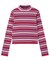 STRIPED HIGH NECK TOP