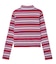 STRIPED HIGH NECK TOP