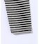 STRIPED SLEEVE COMPACT HOODED TOP