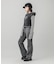 STRIPED SLEEVE COMPACT HOODED TOP