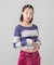 STRIPED CROPPED TOP