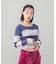 STRIPED CROPPED TOP