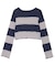 STRIPED CROPPED TOP