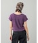 TELLY CLOTH TEARDROP S/S TOP