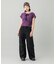 TELLY CLOTH TEARDROP S/S TOP