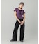 TELLY CLOTH TEARDROP S/S TOP
