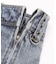 BOX PLEAT DENIM MINI SKIRT