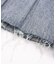 BOX PLEAT DENIM MINI SKIRT