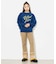 PARTIAL STRIPE KNIT PANTS