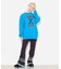 PARTIAL STRIPE KNIT PANTS