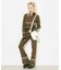 PARTIAL STRIPE KNIT PANTS