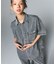 FACE LABEL LIGHT DENIM S/S SHIRT