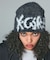 SIGNATURE LOGO SHAGGY BEANIE