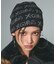 REVERSIBLE JACQUARD BEANIE