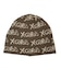 REVERSIBLE JACQUARD BEANIE
