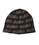 REVERSIBLE JACQUARD BEANIE