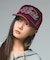 VELOUR TRUCKER CAP