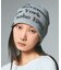 CHARM ACCENT PRINTED BEANIE