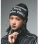 CHARM ACCENT PRINTED BEANIE