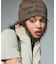 CHARM ACCENT PRINTED BEANIE