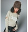 CHARM ACCENT PRINTED BEANIE