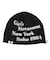 CHARM ACCENT PRINTED BEANIE