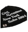 CHARM ACCENT PRINTED BEANIE