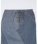 LACE UP DENIM SKIRT