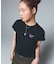 LOGO AND BUTTERFLY 2P S/S BABY TEE