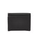 TONAL OVAL LOGO BUCKLE FAUX LEATHER MINI WALLET
