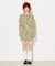 MELANGE KNIT MINI SKIRT