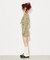 MELANGE KNIT MINI SKIRT