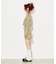 MELANGE KNIT MINI SKIRT