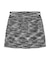 MELANGE KNIT MINI SKIRT