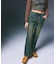LACE UP DENIM PANTS