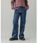 LACE UP DENIM PANTS