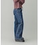 LACE UP DENIM PANTS