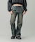 LACE UP DENIM PANTS