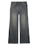 LACE UP DENIM PANTS